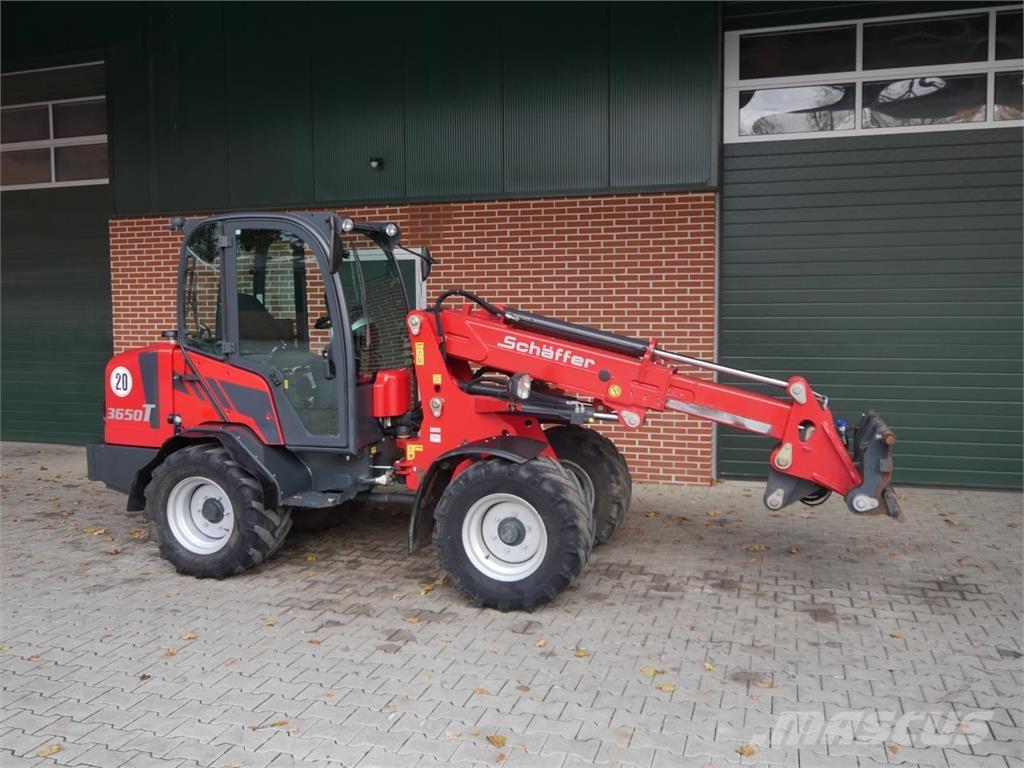 Schäffer 3650T Cargadoras sobre ruedas