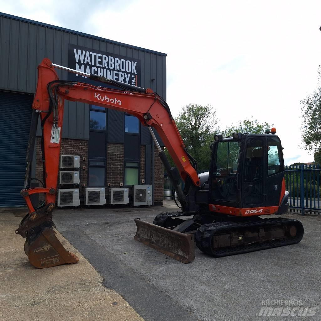 Kubota KX 080-4 Excavadoras 7t - 12t