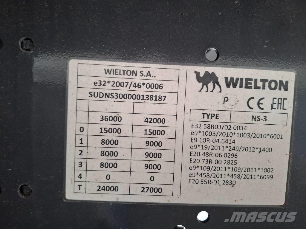 Wielton NS3K Semirremolques con caja de lona