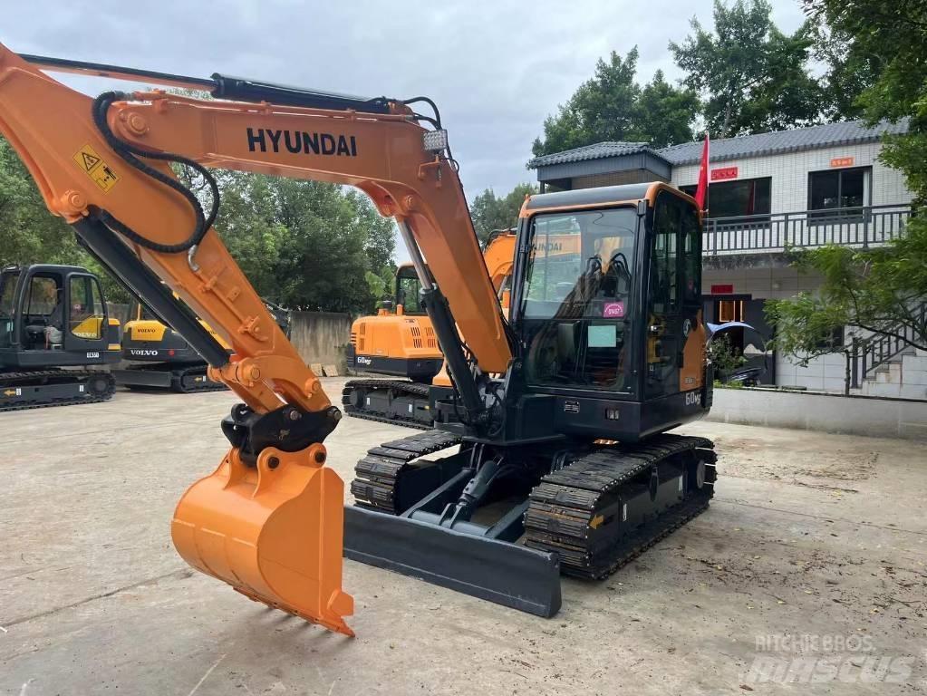 Hyundai 60vs Mini excavadoras < 7t