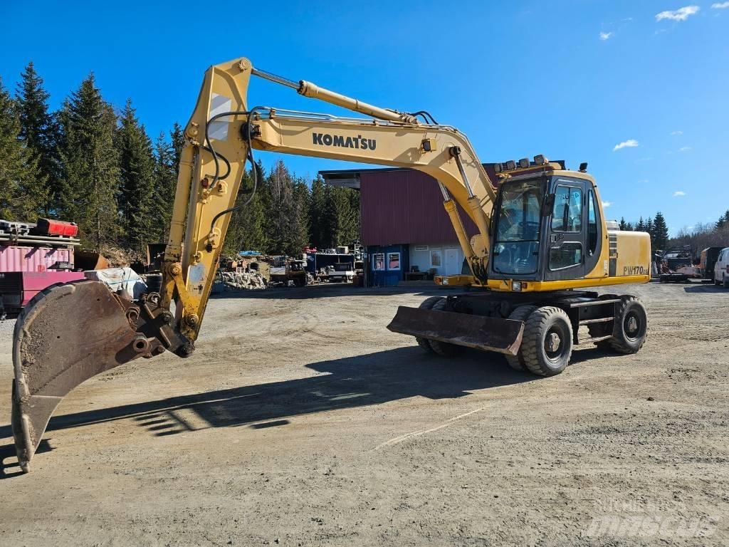 Komatsu PW 170-6 Excavadoras de ruedas