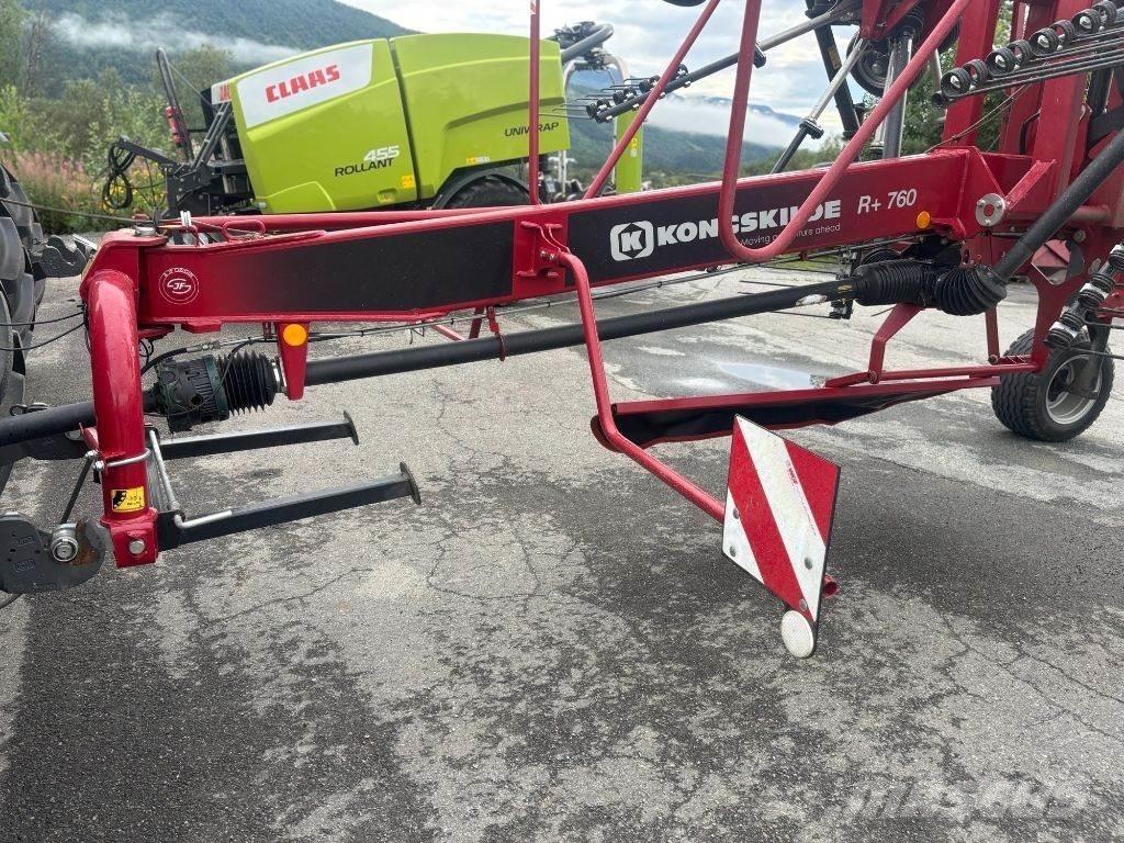 Kongskilde R+760 Rastrillos y henificadores