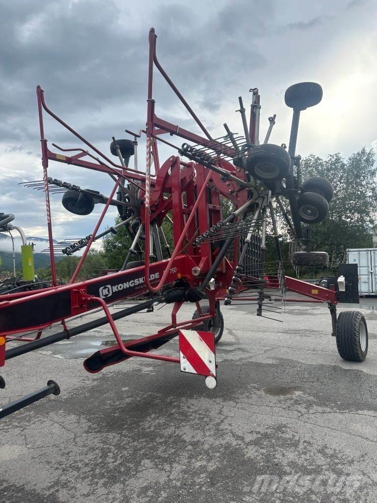 Kongskilde R+760 Rastrillos y henificadores