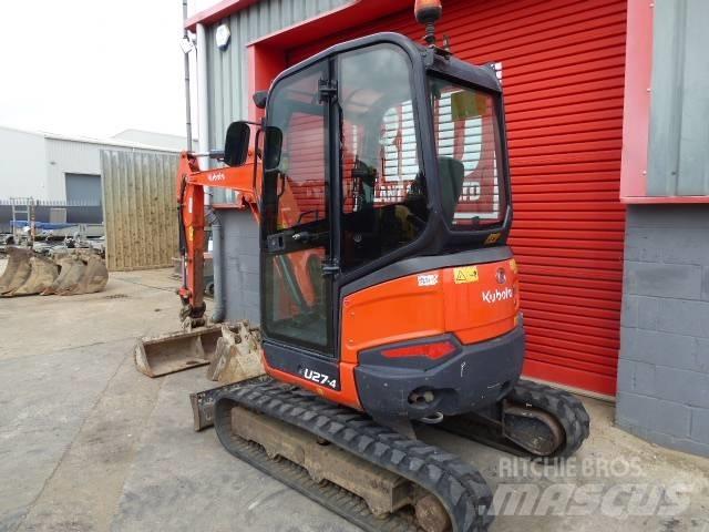 Kubota U 27-4 Mini excavadoras < 7t