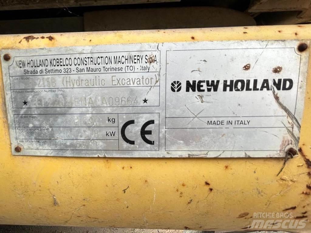 New Holland E215B Excavadoras especiales