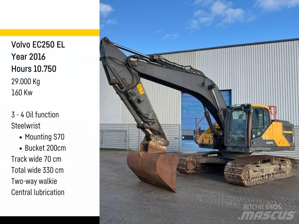 Volvo EC 250 EL Excavadoras de cadenas