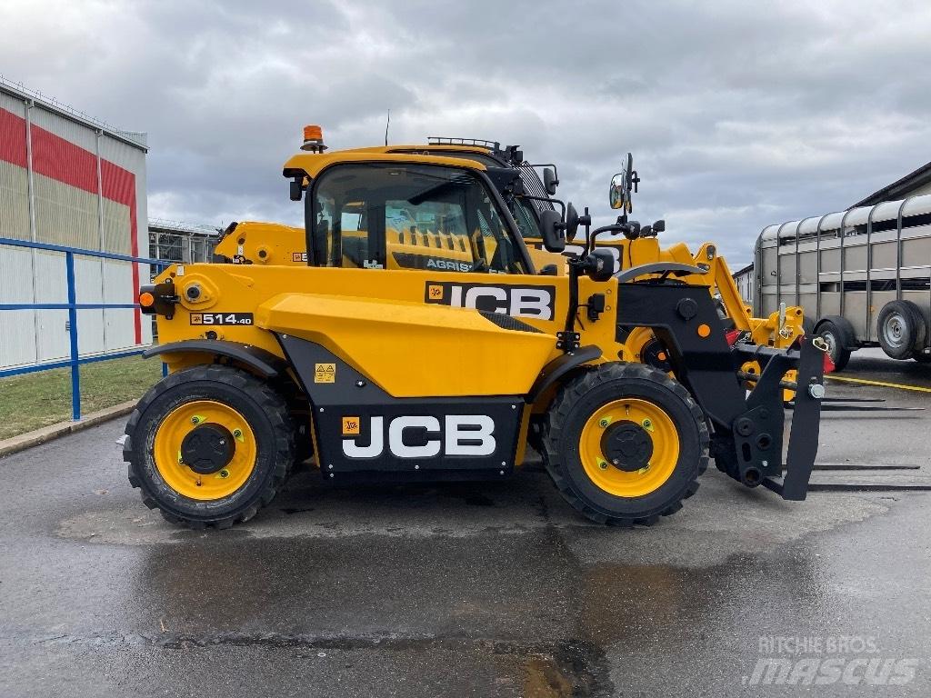 JCB 514-40 Agri Manipuladores telescópicos agrícolas