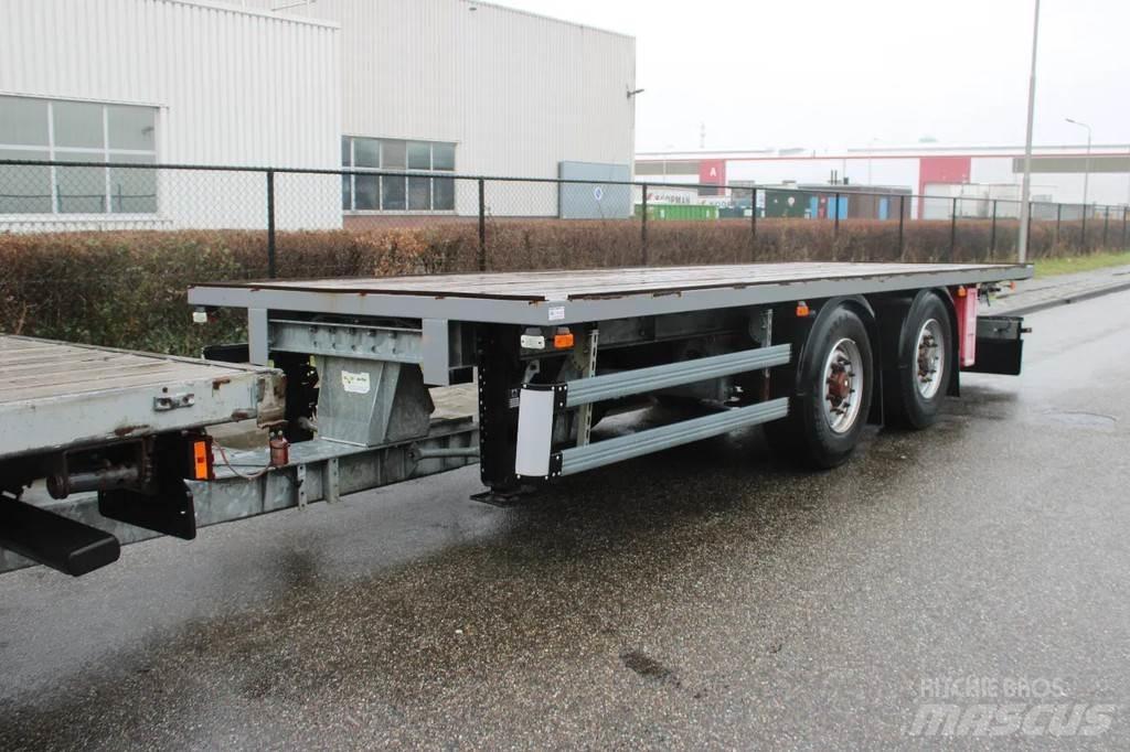 Samro 2 axle Plataforma plana/laterales abatibles