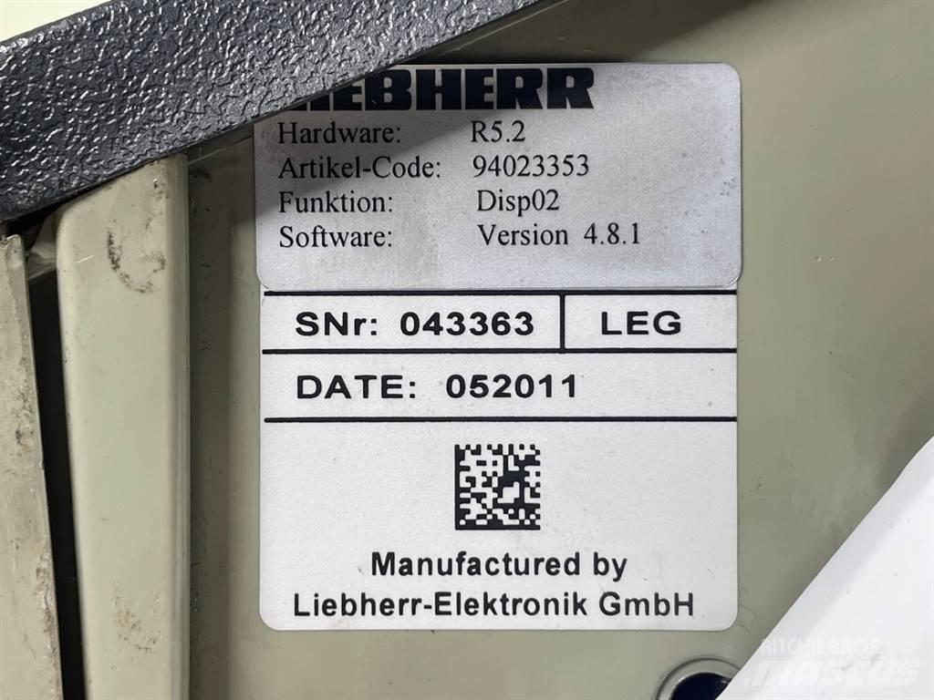Liebherr A 924 C Electrónicos