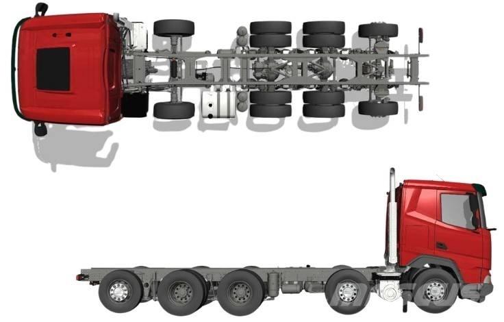 DAF XF 530 FAF 10x4 Camiones chasis