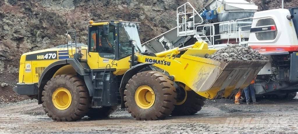 Komatsu WA470-8 Cargadoras sobre ruedas