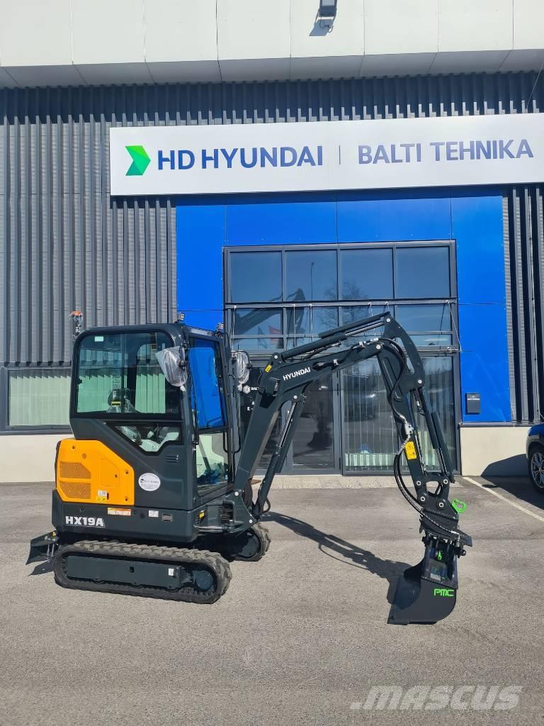 Hyundai HX 19 A Mini excavadoras < 7t