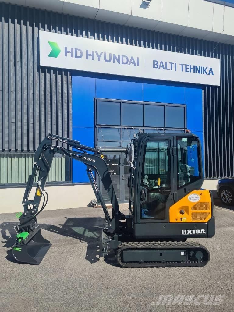 Hyundai HX 19 A Mini excavadoras < 7t
