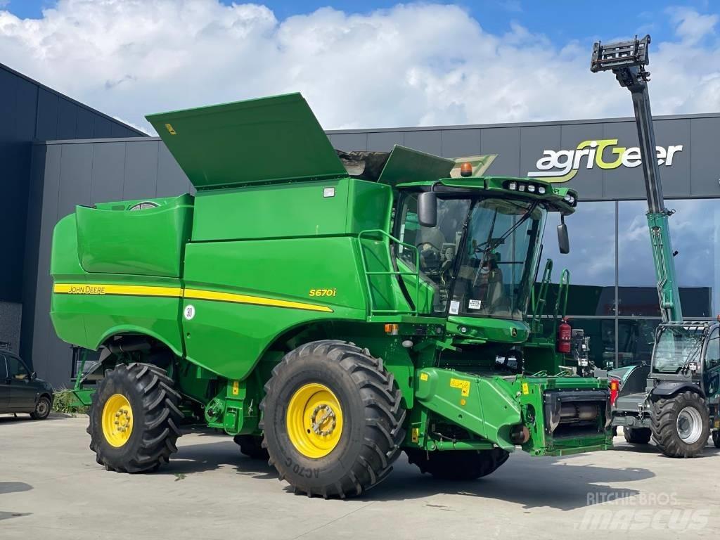 John Deere S670 4x4 Cosechadoras combinadas