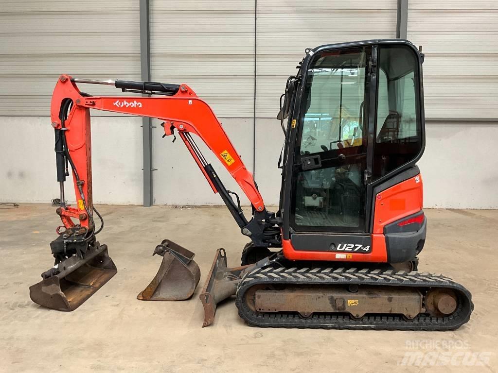 Kubota U 27-4 Mini excavadoras < 7t