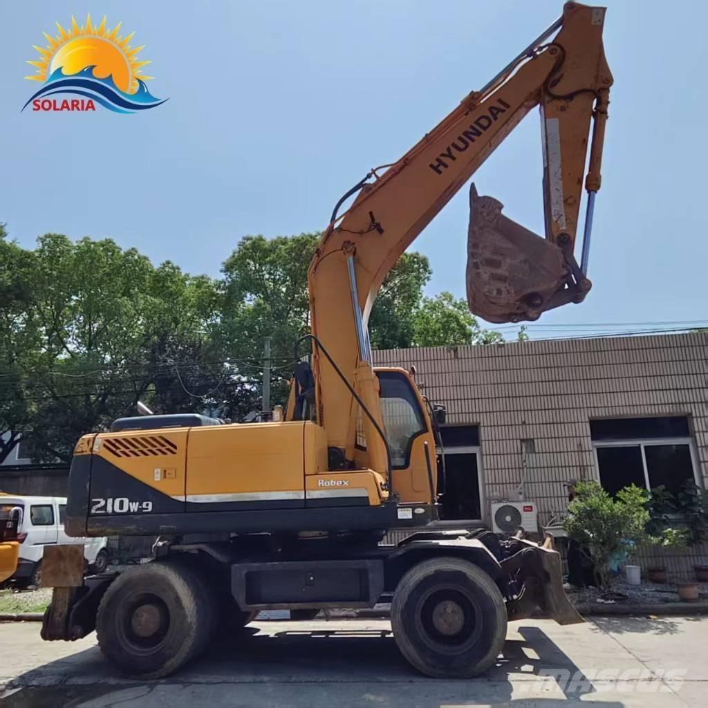 Hyundai r210w-9 Excavadoras de ruedas