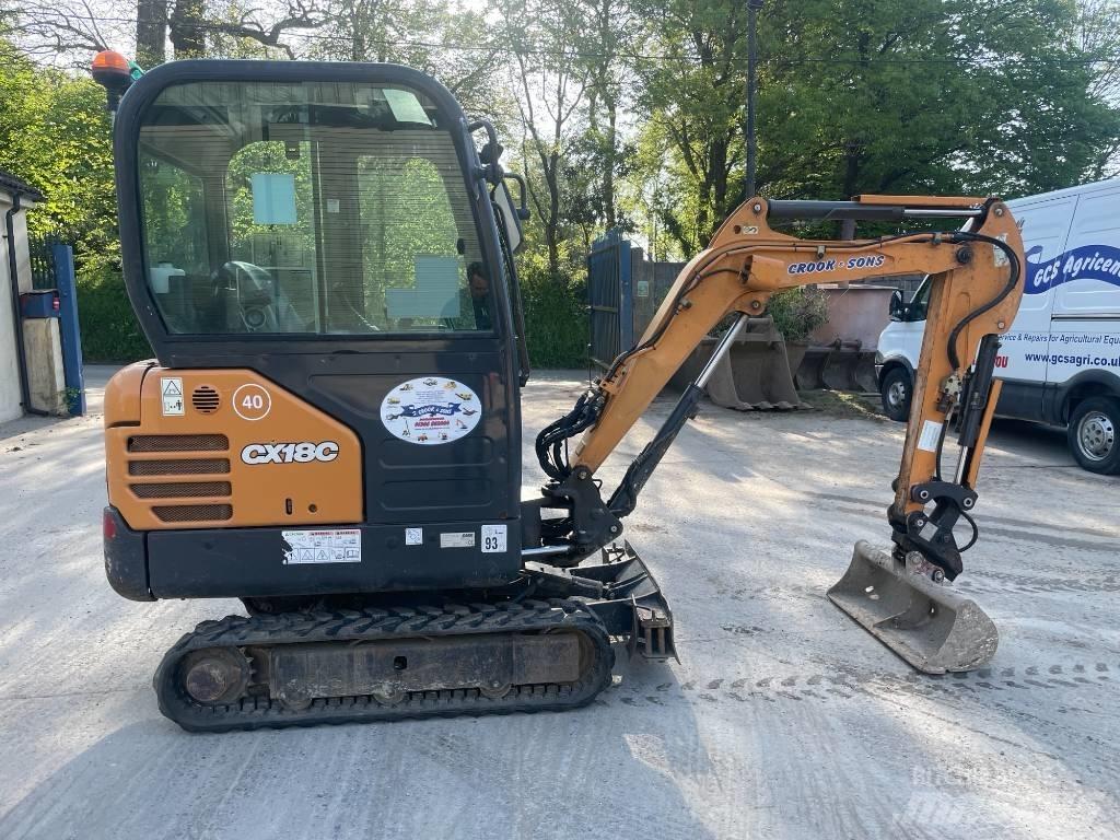 CASE CX 18 C Mini excavadoras < 7t