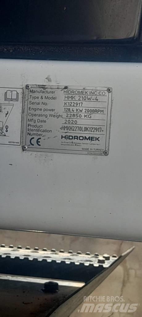 Hidromek HMK 210 W Excavadoras de ruedas