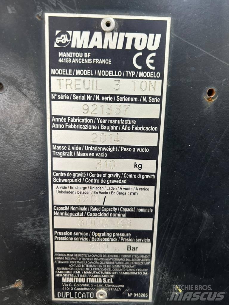 Manitou WINCH 3T Otros componentes