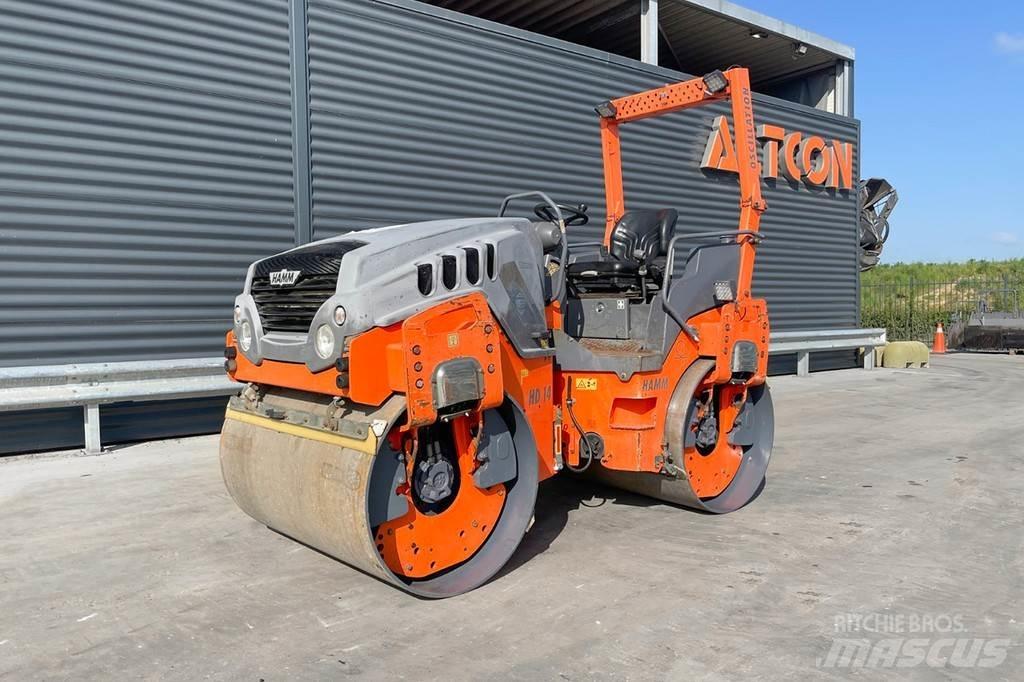 Hamm HD 14 VV Rodillos de doble tambor
