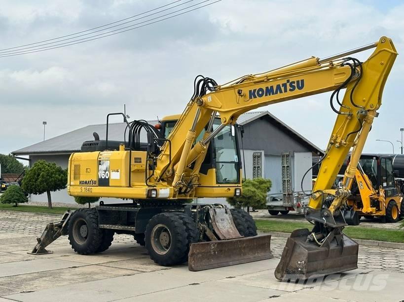 Komatsu PW 160-7E0 Excavadoras de ruedas