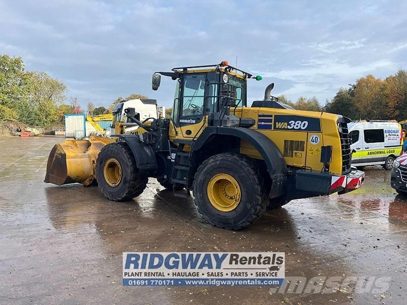 Komatsu WA 380-8 Cargadoras sobre ruedas