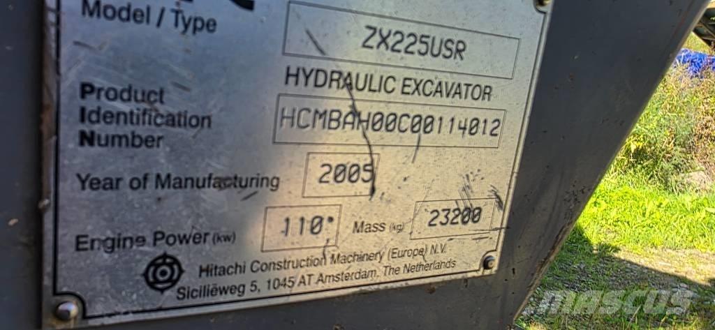 Hitachi ZX 225 USR Excavadoras de cadenas
