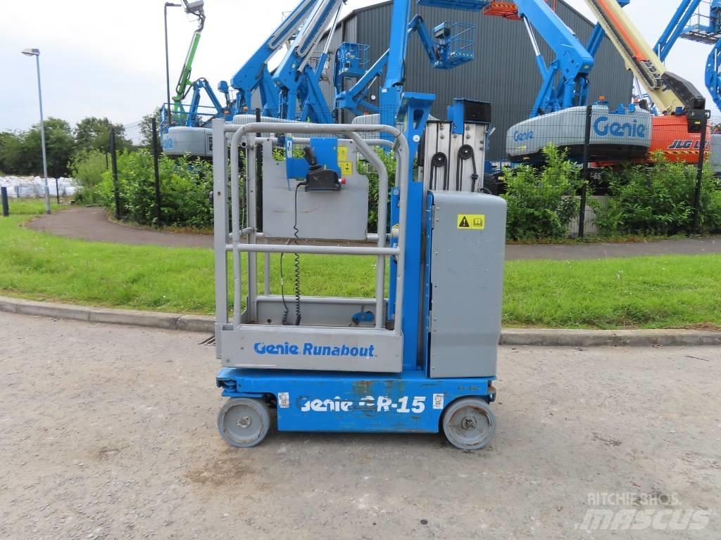 Genie GR 15 Ascensores de personal y montacargas de acceso