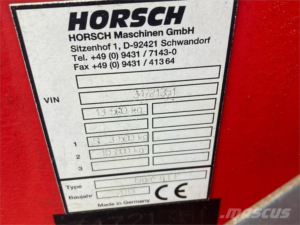 Horsch Tiger 8 LT Cultivadores