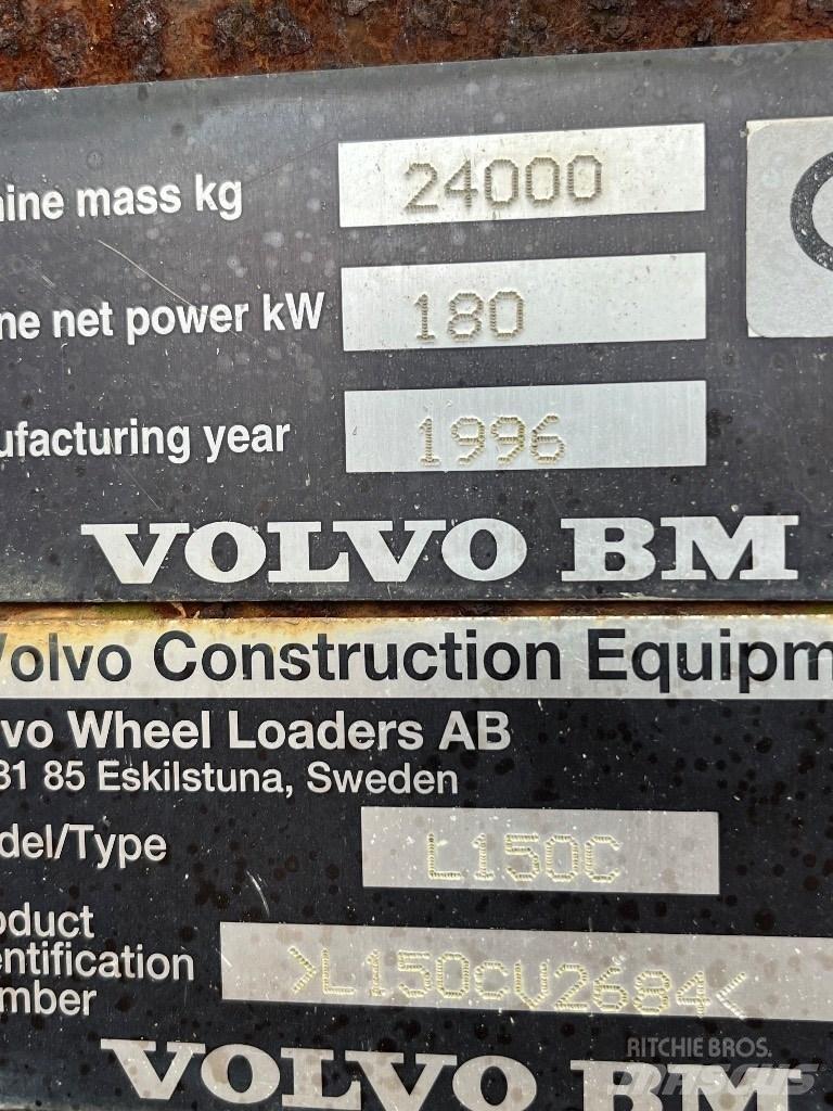 Volvo L 150 C Cargadoras sobre ruedas