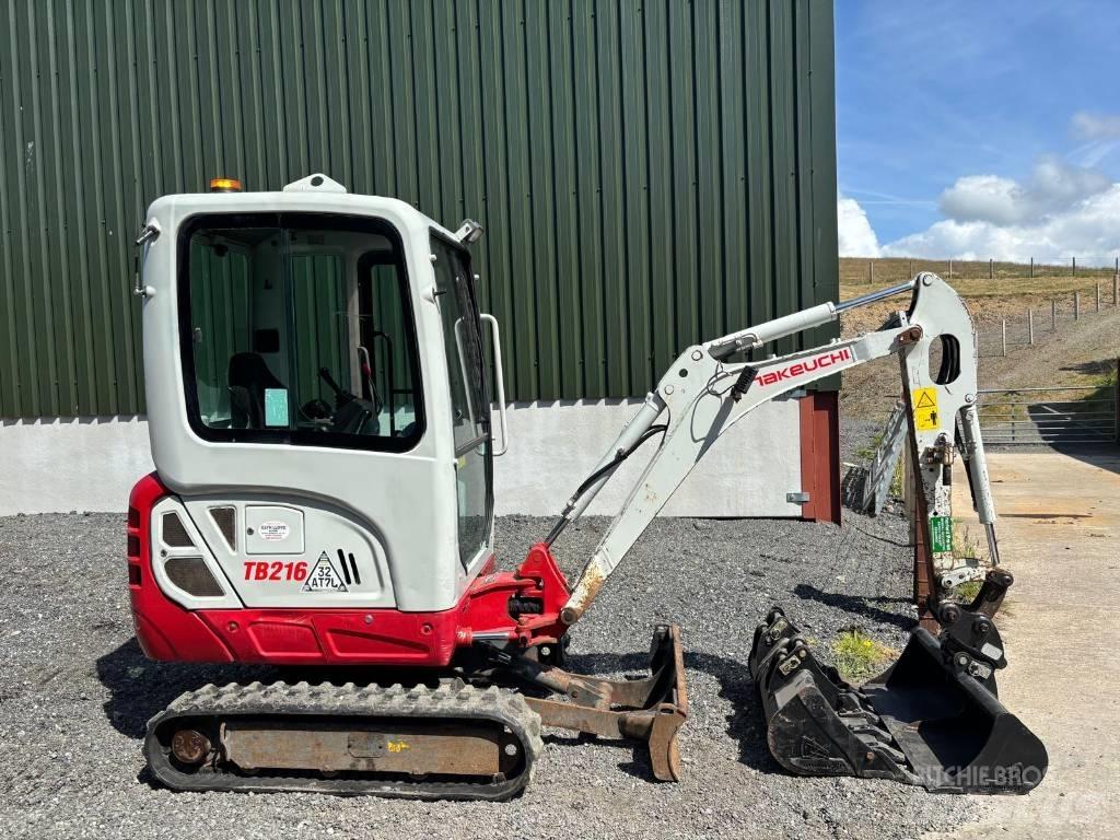Takeuchi TB 216 Mini excavadoras < 7t