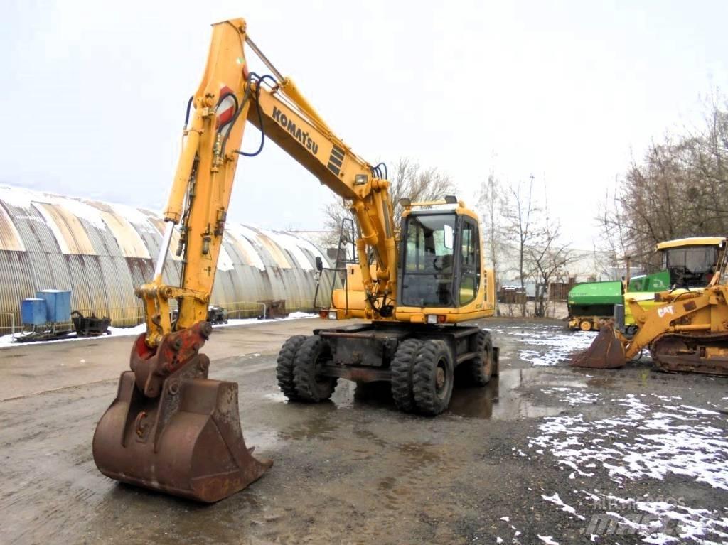 Komatsu PW 130ES-6K Excavadoras de ruedas