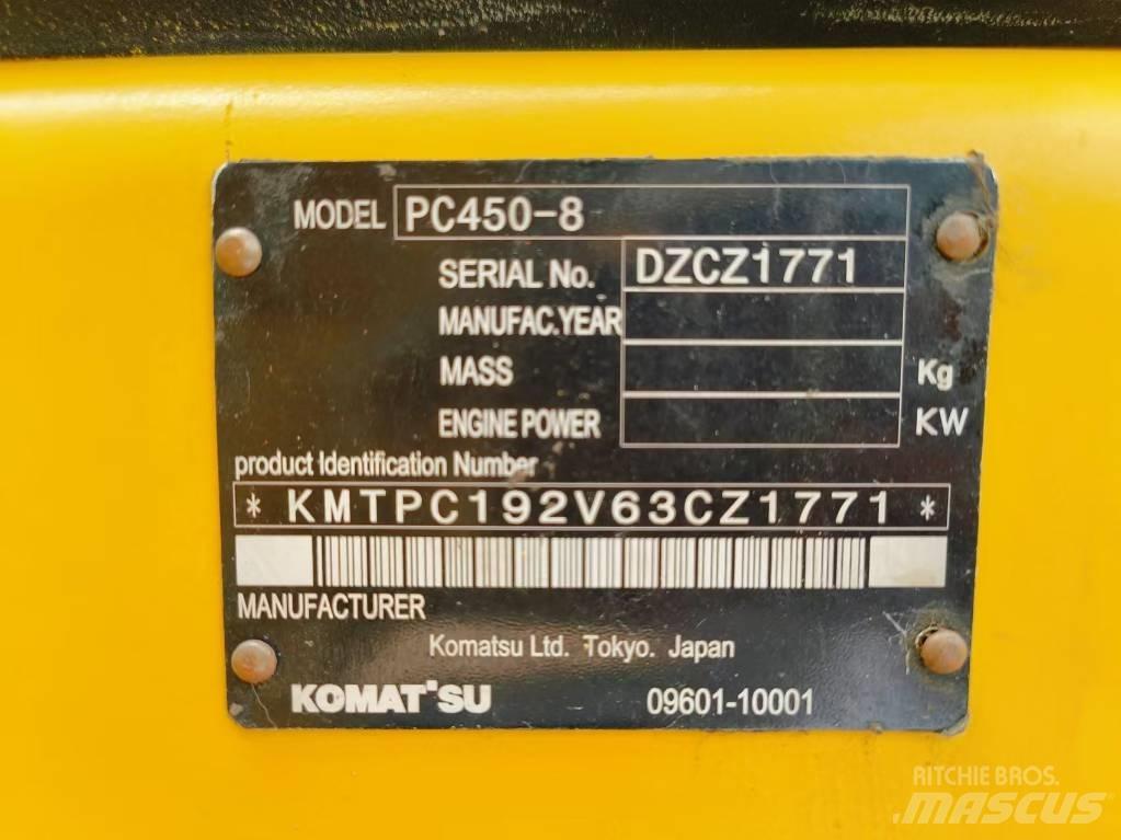 Komatsu PC 450-8 Excavadoras de cadenas