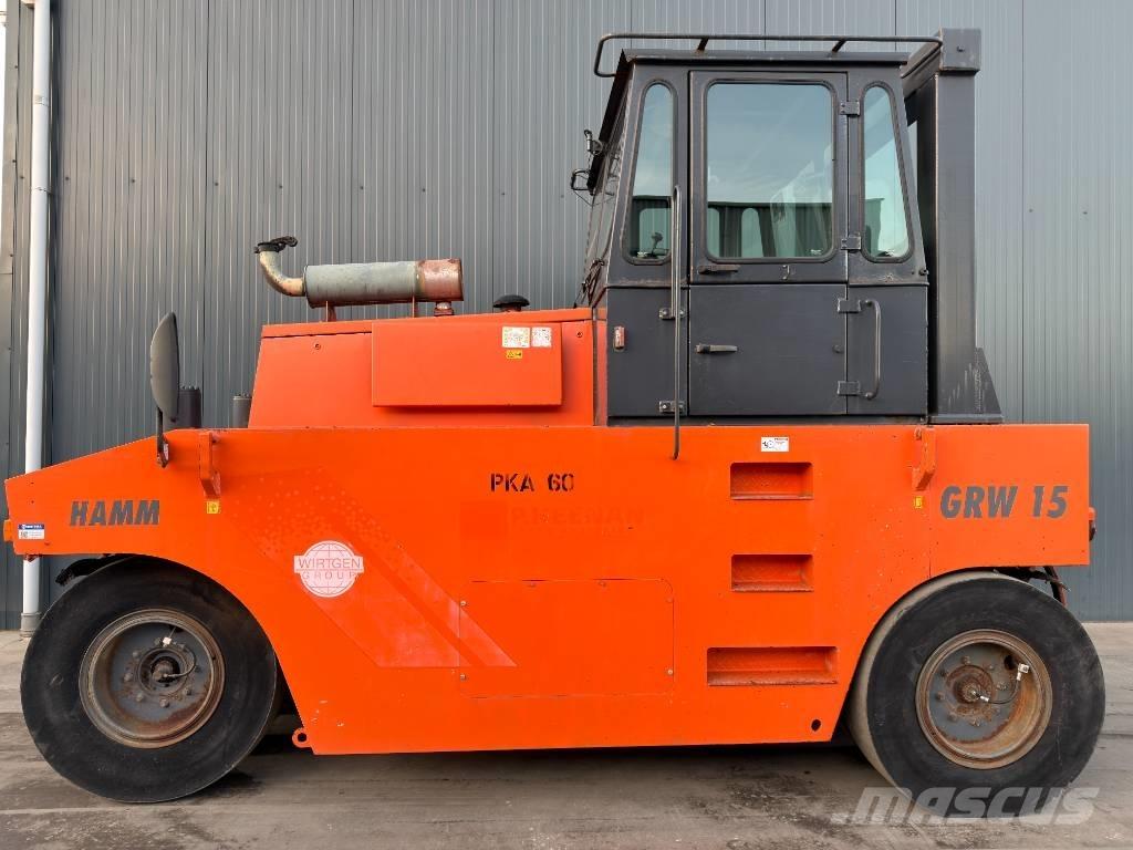 Hamm GRW15 Rodillos sobre neumáticos