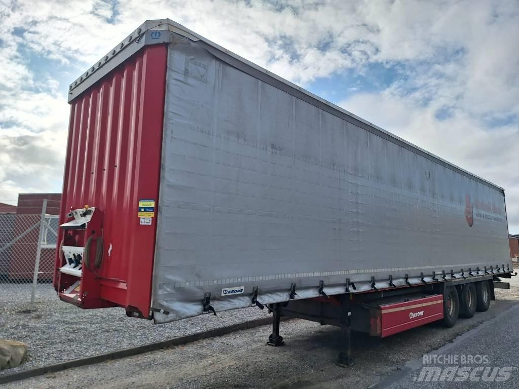 Krone Gardin trailer Semirremolques con caja de lona