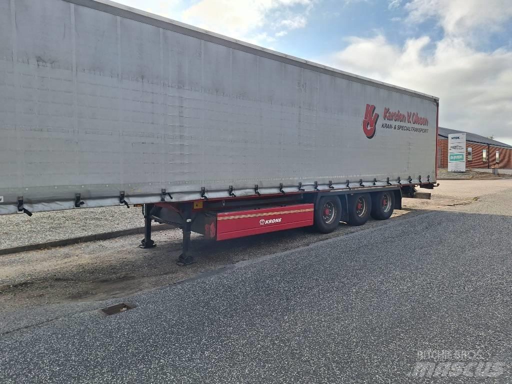 Krone Gardin trailer Semirremolques con caja de lona