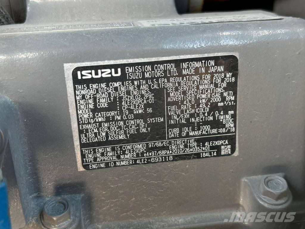 Kobelco SK 75 SR-3E Excavadoras 7t - 12t