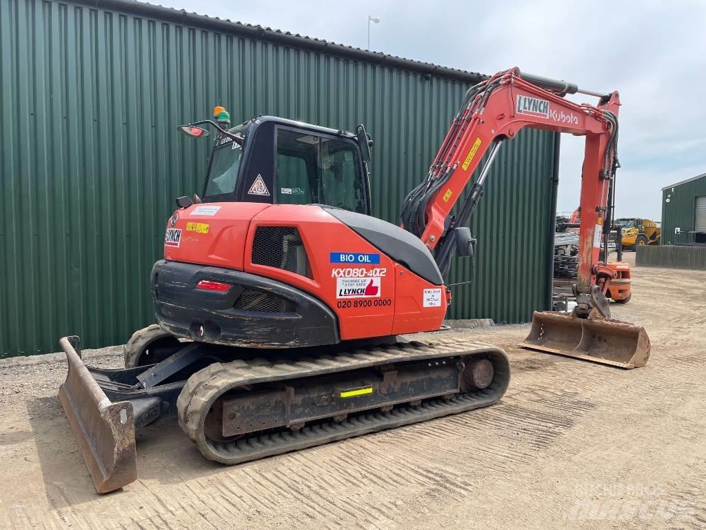 Kubota KX 080 Excavadoras 7t - 12t