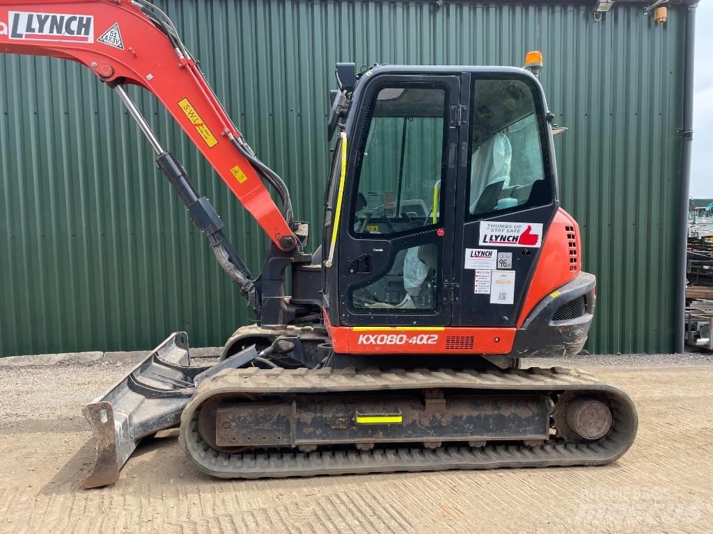 Kubota KX 080 Excavadoras 7t - 12t