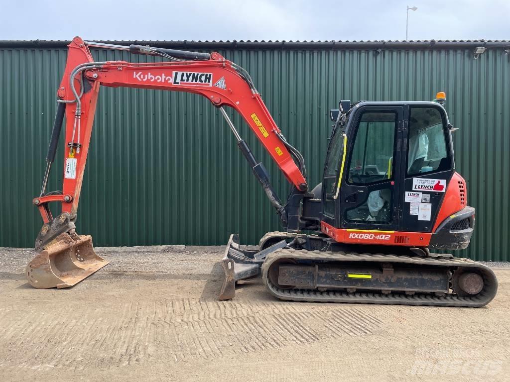 Kubota KX 080 Excavadoras 7t - 12t