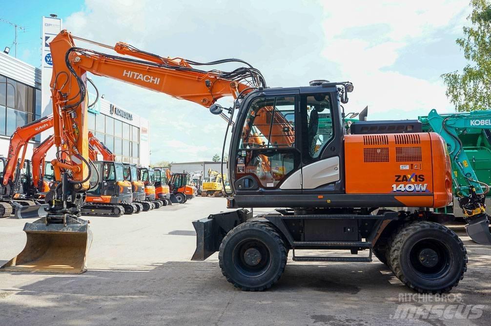 Hitachi ZX 140 W-6 Excavadoras de ruedas