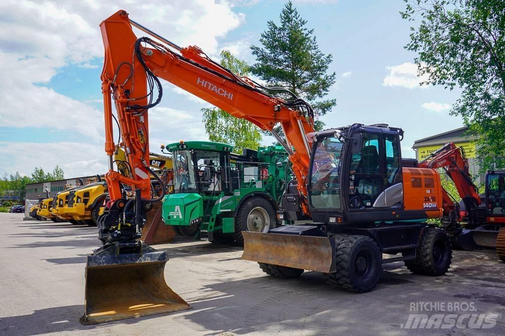 Hitachi ZX 140 W-6 Excavadoras de ruedas