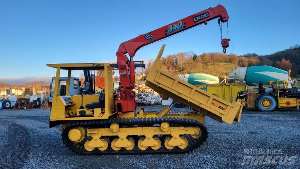 Morooka MST 800 E Dúmpers sobre orugas