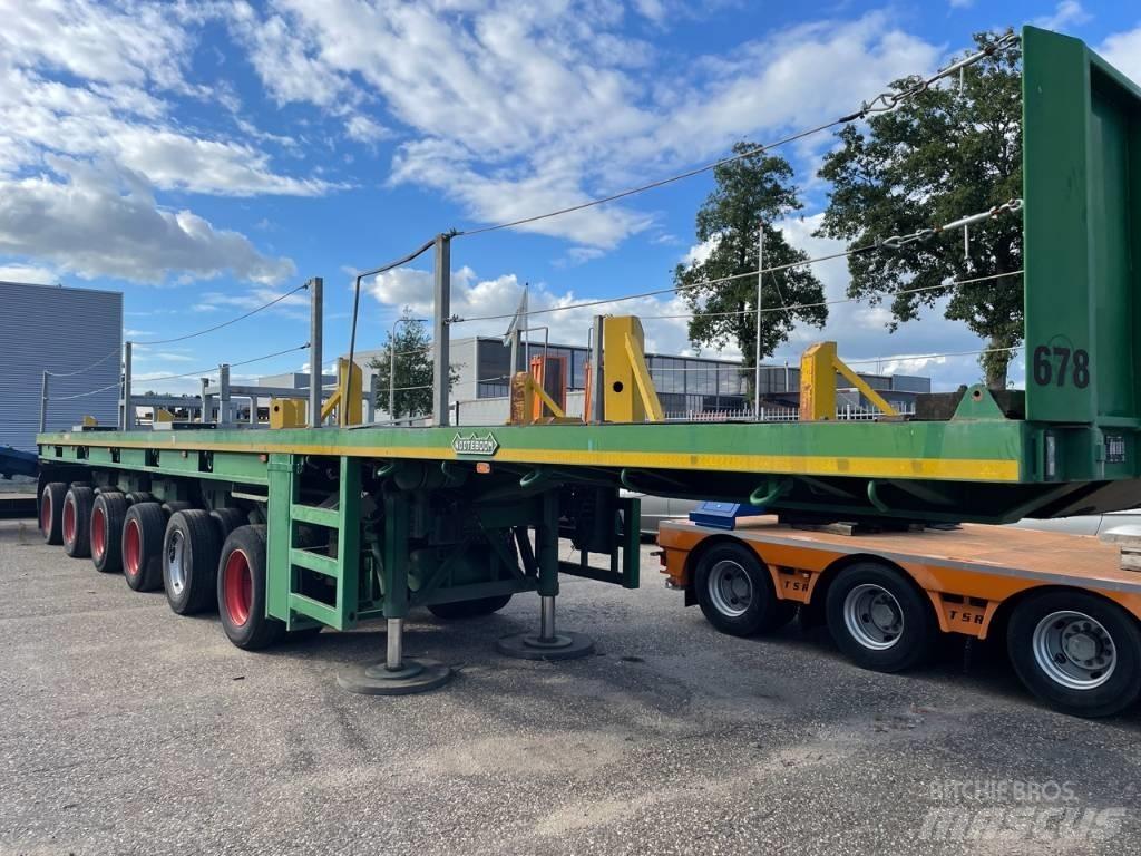 Nooteboom OVB-102-06 Semirremolques de plataformas planas/laterales abatibles