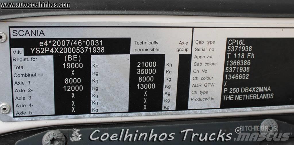 Scania P 250 Camiones caja cerrada