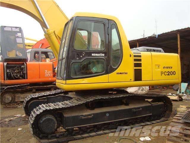 Komatsu PC 200 Excavadoras de cadenas