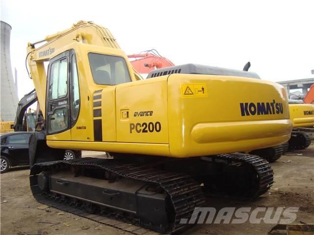 Komatsu PC 200 Excavadoras de cadenas