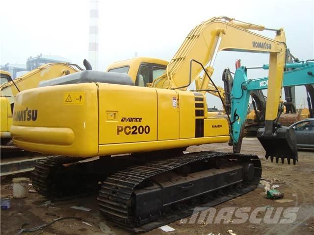 Komatsu PC 200 Excavadoras de cadenas