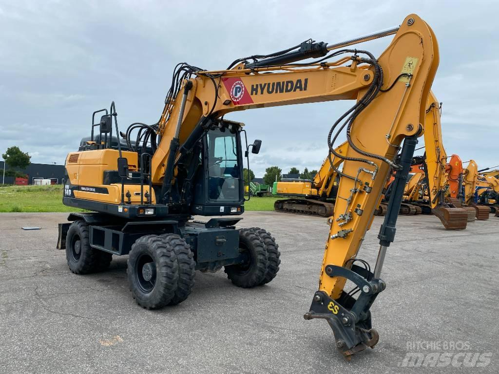 Hyundai HW140 Excavadoras de ruedas