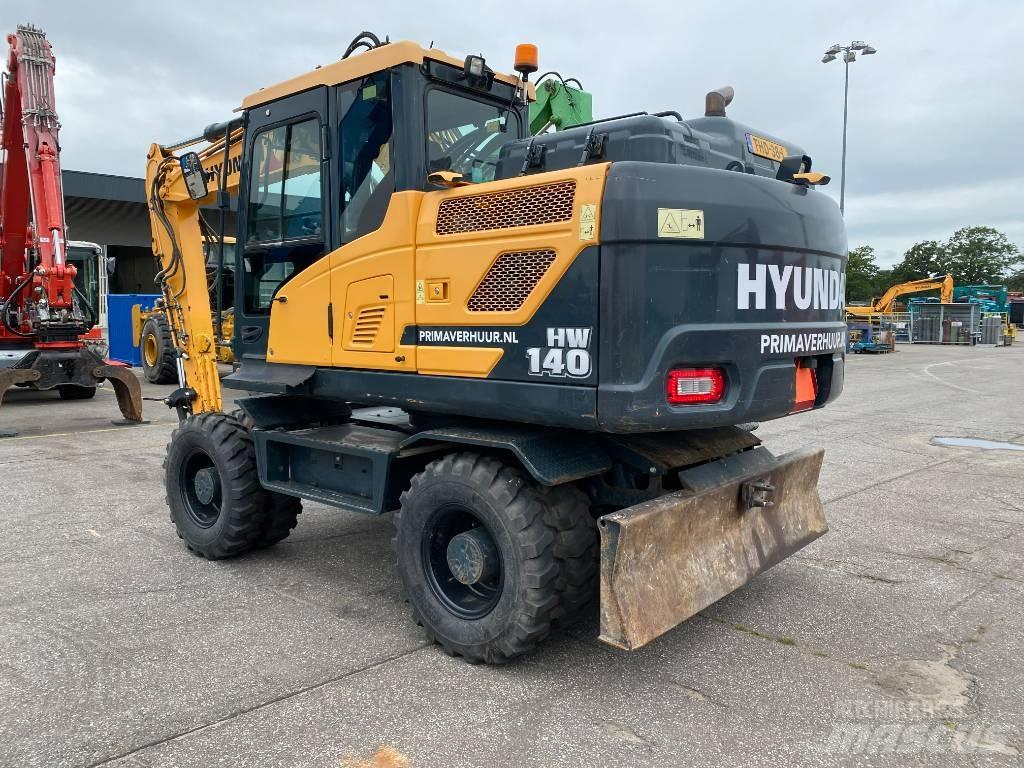 Hyundai HW140 Excavadoras de ruedas